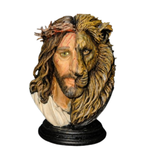 Jesus Leão Judá - Busto Arte Sacra