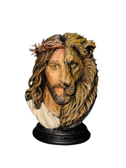 Jesus Leão Judá - Busto Arte Sacra